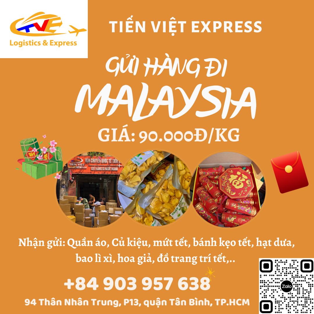 Gửi hàng đi Malaysia  - Tiến Việt Express